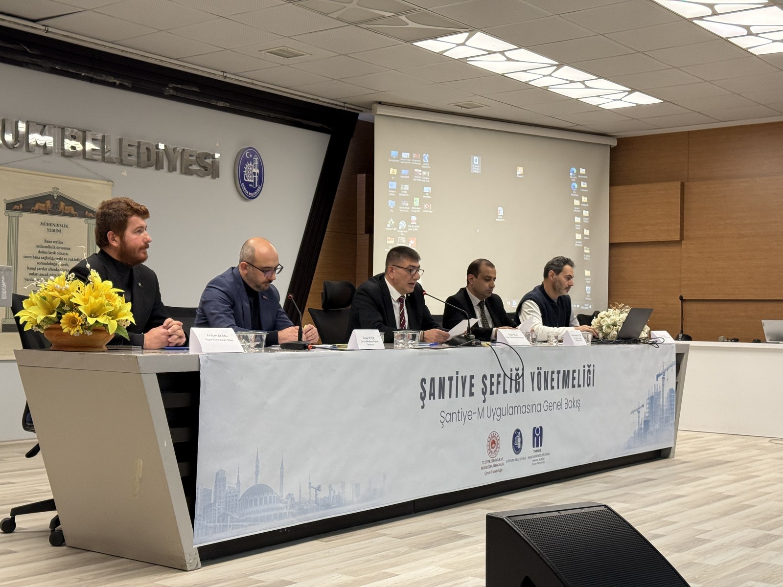 ŞANTİYE ŞEFLİĞİ EĞİTİMİ VERİLDİ